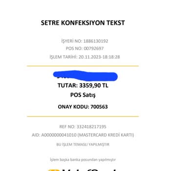 Setrms' Ten Aldığım Kaban 1 Ayda Tiftiklendi