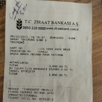 Ziraat Bankası Ortak ATM Sorunu