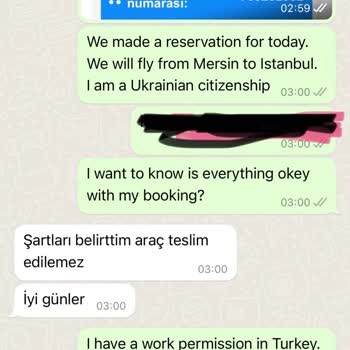 Eren Rent A Car Kiralık Araç İptali Ve İade Sorunu