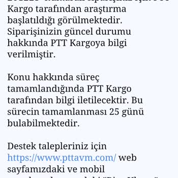 Epttavm Ve PTT Kargo Mağduriyeti