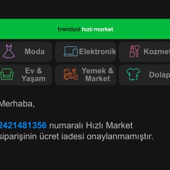 Trendyol Hızlı Market Kurye Hatasının Cezasını Müşteri Ödüyor