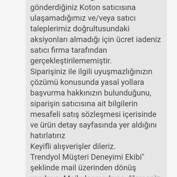 Trendyol'un Para İade Edememe Tuhaflığı