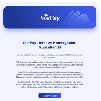 FastPay Üyelik İptali, Müşteri Hizmetleri Bağlanmama Sorunu