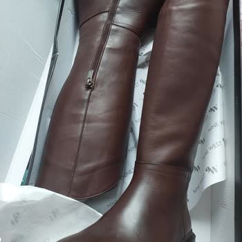 Nine West Toy Ya 3PR Kahverengi Kadın Düz Çizme Nine West
