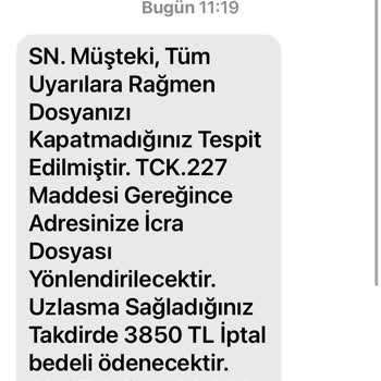 HINTELHB (SMS) Gereğinin Yapılmasını Rica Ederim.