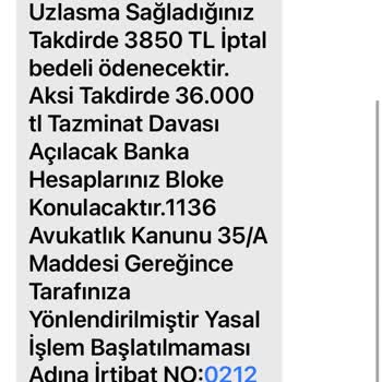 HINTELHB (SMS) Gereğinin Yapılmasını Rica Ederim.