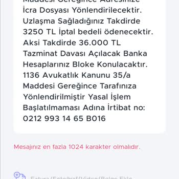 0212 993 14 65 Haksız Tehdit Ve Yanlış Kişi Mağduriyeti