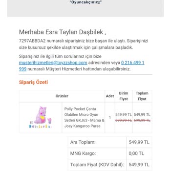 Toyzz Shop Doğum Günümüzü Zehir Etti. Yanlış Ürün Gönderdi
