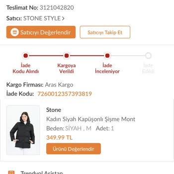 Trendyol Ürün İade Ücreti Yatırılmadı