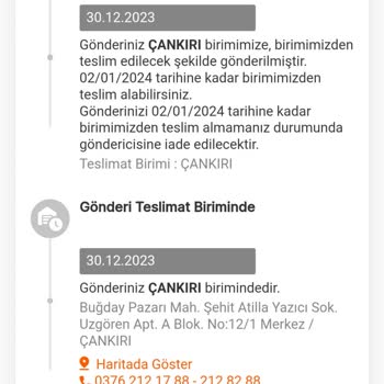 MNG Kargo Adres Eksik Diyerek Kargoyu Şubeden Teslim Almamı İstiyor