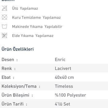 English Home Uygulamasından Satın Almanın Sonucu