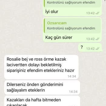 Ozsarıcam Paramı İade Etmiyor