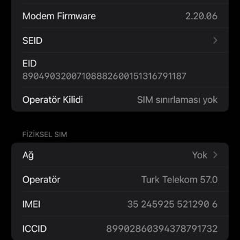 BTK (Bilgi Teknolojileri ve İletişim Kurumu) Servis Yok Yazıyor Telefonum Yurt Dışı