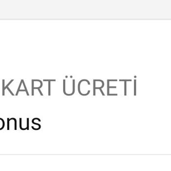 Garanti BBVA Garanti Kredi Kartı Yıllık Kart Ücreti