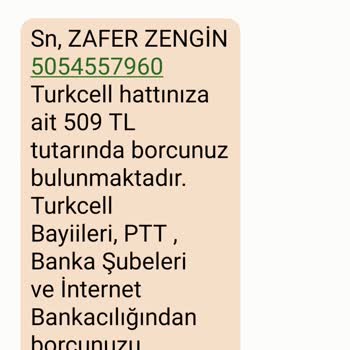 Turkcell Kendisi Taahhüdü Tekrarlayıp Para İstiyor.