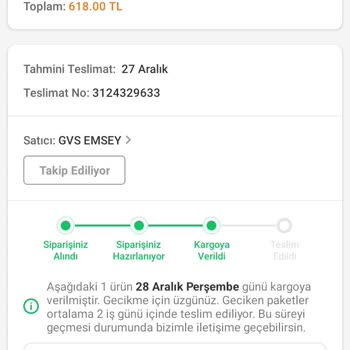 Mardin Sürat Kargom Gelmedi