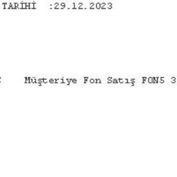 Denizbank Habersiz Fon Alımı