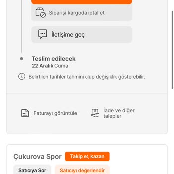 Hepsiburada Ürünümün Elime Ulaşmaması