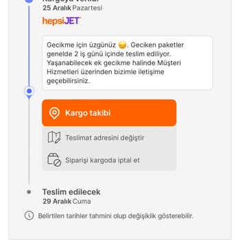 Hepsijet Malatya Teslimat Sorunu
