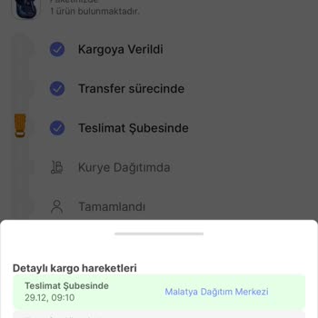 Hepsijet Malatya Teslimat Sorunu