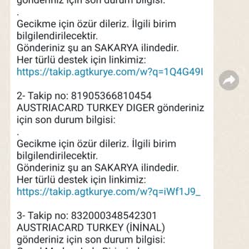 AGT Kurye (aynigunteslim.com) Kurye Hizmetinde Gecikme Şaşkınlığı!