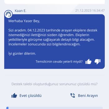 TurkNet Kullanmadığım Hizmet Bedeli