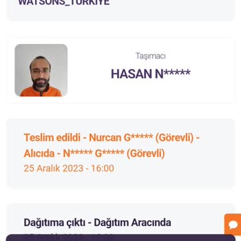 Watsons Mağazaya Teslimat Sıkıntısı