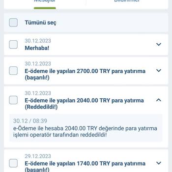 1XBET Yatırdığım Para Siteye Düşmedi