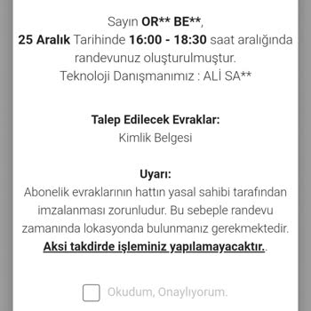 Vodafone Net Ev İnterneti Nakil Problemi