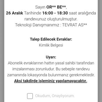 Vodafone Net Ev İnterneti Nakil Problemi