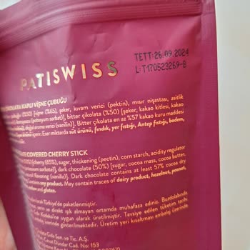 Patiswiss Çikolatası Bozuk Çıktı.