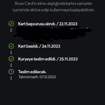Papara Kartım 1 Aydan Fazladır Halen Teslim Edilmedi