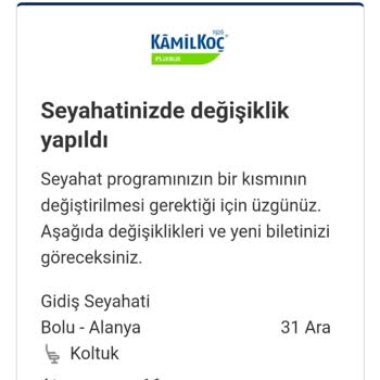 Kamil Koç Keyfi İşlem Yapıyor