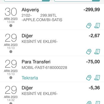 Apple Benden Para Çekti