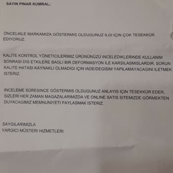 Yargıcı Kusurlu Ürün Satan Ve Hatasını Kabul Etmeyen Marka