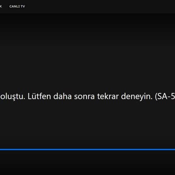 Todtv Comnet Altyapısı İle İzleyemiyorum.