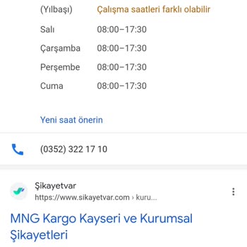 MNG Kargomu Teslim Etmiyor
