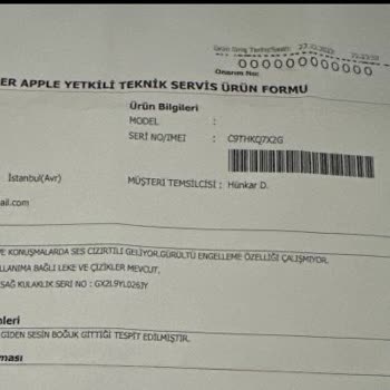 Gürgençler Doa Raporu Yazmadığından Ürün İadesi Ve Değişimi Alamıyorum