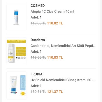 Watsons Siparişim İptal Edildi