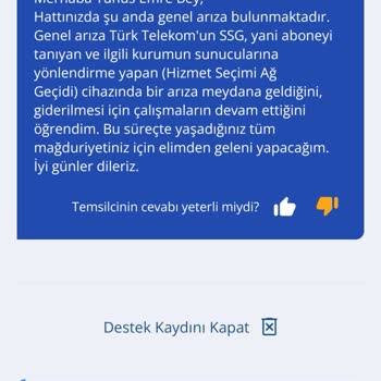 Türk Telekom Alsancak İnternet Yok Bölgede