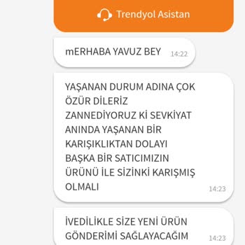 Trendyol 20 Kg Boya Yerine 3.5 Kg Gönderildi