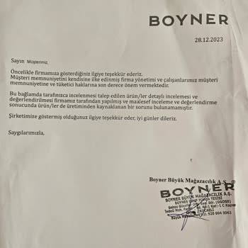 Boyner Ünlü Markanın Satış Sonrası Destek Süreci Tepkilerle Karşılaşıyor