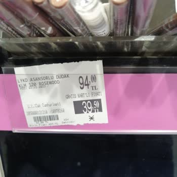 Gratis Etiket Sorunu Etiket Ve Ürünler Tutmuyor