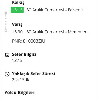 Balıkesir Hakser Turizm Edremit Menemen Aracı Saygısızlık Yaptı