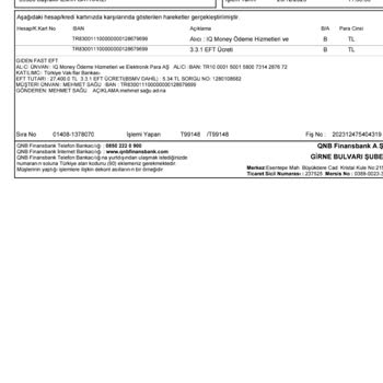 IQ Money 3 Bin Dolarlık Mağduriyetim