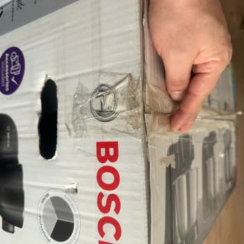 Bosch Bozuk Eksik Parçalı Teşhir Ürünü Gönderdi Ve Değişim Yapmıyor