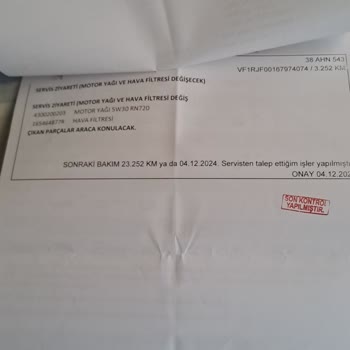 Gülpar Renault Bayisi Motor Yağının Çalınması