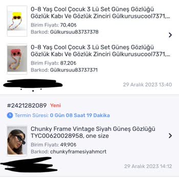 MNG Kargo Adakent Şube Trendyol Siparişlerimizi Okutmuyor