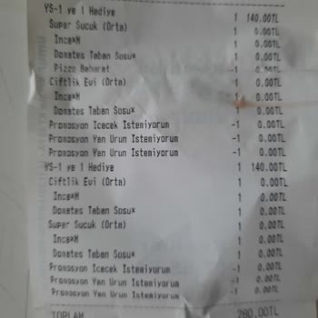 Pizza Hut Otta Boy Siparişi Küçük Boy Geldi