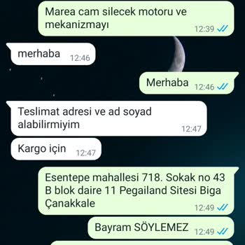 Meis Oto Yedek Parça Sipariş Verdim Ürün Gelmedi.
